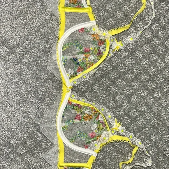 For Love and Lemons Summer Lovin Lace Lingerie Set - Picture 5 of 7